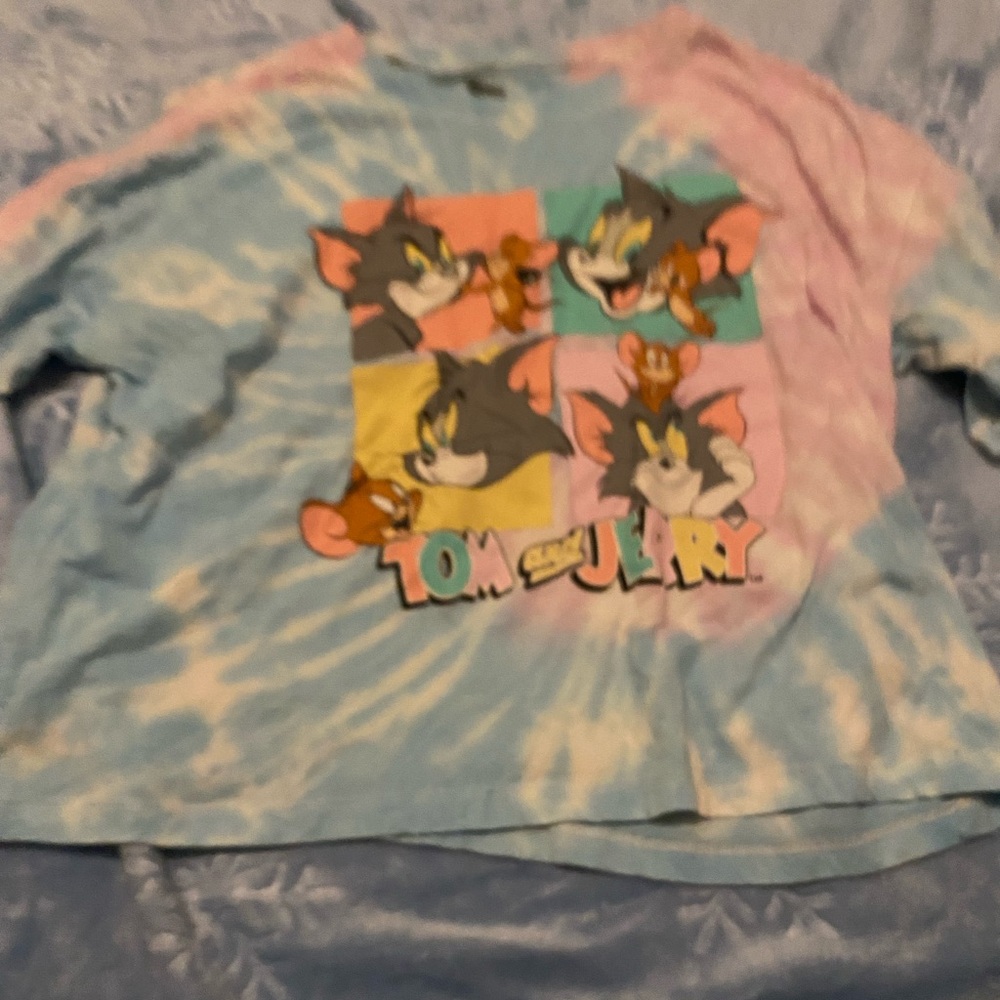 Tom and Jerry Tie-Dye Shirt